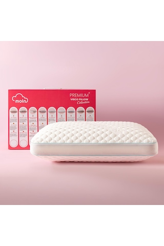 Moln Fresh Collagen Visco Yastık Cilt Dostu & Anti-aging Beyaz