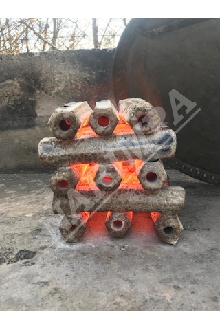 Meşe Briket Mangal Kömürü 4Saat Yanma 10Kg