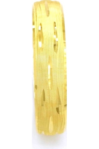 Ferizz 22 Ayar Altın Kaplama Imitasyon Bilezik 15Mm Kalınlık (478461856) Altın