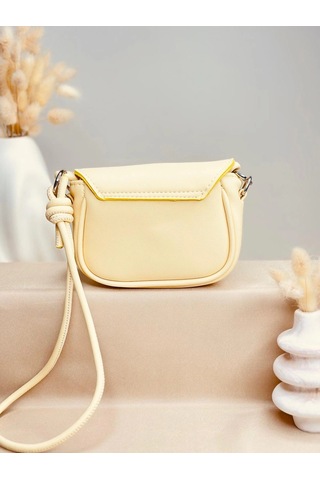 Elora Atelier Mini Flap Çapraz Askılı Bebek Sarısı Çanta Çok Renkli