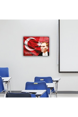 Decorita Cam Tablo | Atatürk Serisi 3