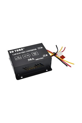 Xuyuan 380w Düşürücü Dönüştürücü 24v - 12v 30a Otomotiv Dc Güç Buck Dönüştürücü