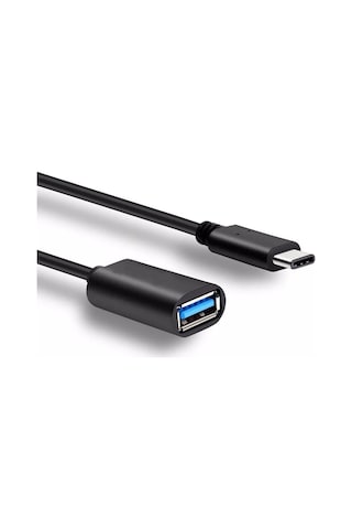 Otg Type C To Usb Çevirici & Dönüştürücü Adaptör Kablolu Otg