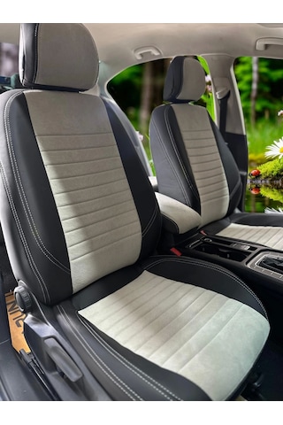 Volkswagen Passat B8 - Kenar Siyah Deri - Orta A Bej Taytüyü