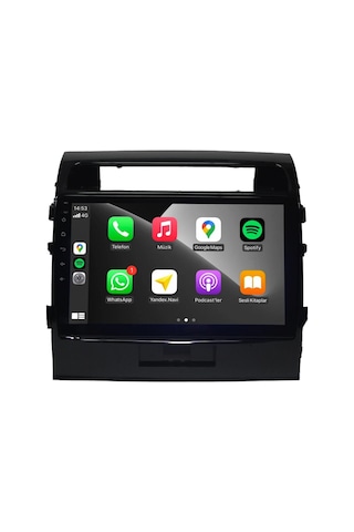 Navigate Toyota Land Cruiser Android Carplay Multimedya 2011-2015 4gb Ram + 64gb Hafıza + 8 Çekirdek