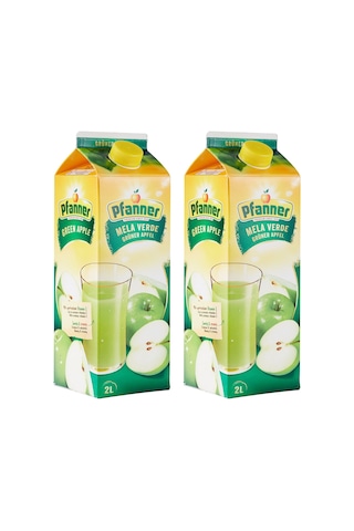 Pfanner 2 Lt Yeşil Elma Meyve Suyu 2 Li Paket