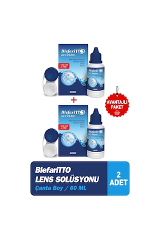 Blefaritto Lens Solüsyonu 60 Ml 2 Adet