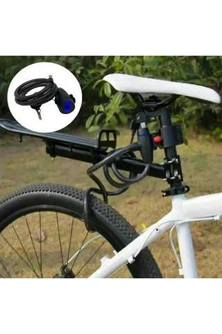 90 Cm Bisiklet Zinciri Kilidi Anti-hırsızlık Withtwo Key Ağır Güçlü Motosiklet Asma Kilit Kilidi Güvenlik Güçlendirmek Bisiklet Kilidi Parçası Siyah