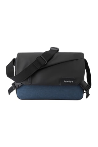 Trendy Casual İşe Gidip Gelme Omuz Çantası Çapraz Çanta-koyu Mavi Koyu Mavi