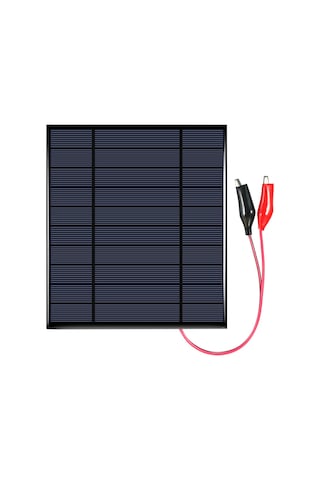 Geeksen 2.5w 5v Taşınabilir Güneş Paneli - Kamp Ve Seyahat İçin Şarj Çözümü