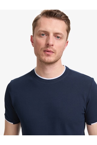 Pierre Cardin Erkek Lacivert Tişört 50327865-vr033