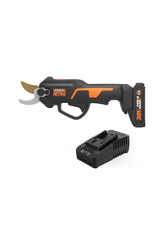 Worx WG330E 20V 2.0 Ah Li-İon Tek Akülü Profesyonel Kömürsüz Dal Budama Makası