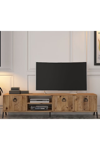 Yanke Tv Ünitesi 180 Alt Modül Atlantik Çam Atlantik Çam