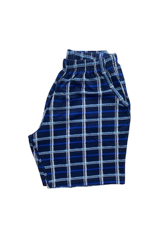 Dode Flora Erkek Yazılı Kısa Kollu Şortlu Pijama Takım - 1202 - Ovr - Slp Lacivert