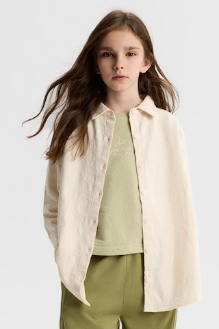 Xo Kids Kız Çocuk Gömlek 8-14 Yaş 31307 Krem