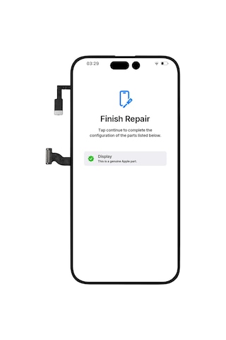 Starozon - Apple iPhone Uyumlu 14 Pro Max Sensörlü Diagnostic Ultra-soft Ekran Panel