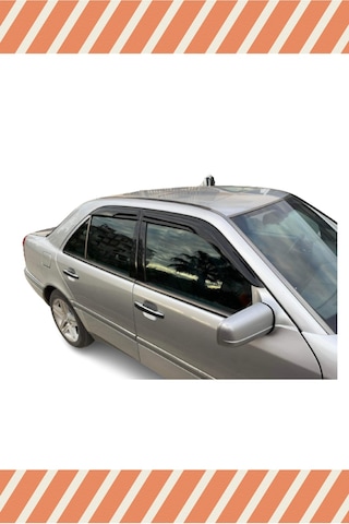 Mercedes C (W202) 1993-1999 Modellerine Özel 4'lü Mügen Tip Cam Rüzgarlığı