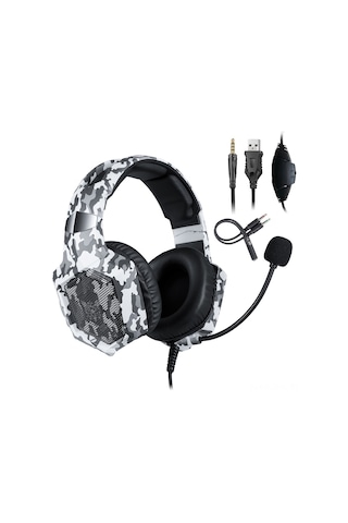 Reedark Onıkuma K8 Rgb Oyun Kulaklığı - 50mm Ses Sürücü, Gürültü Önleyici Mikrofon, Uzun Süreli Konfor, Pc/ps4/xbox Uyumlu