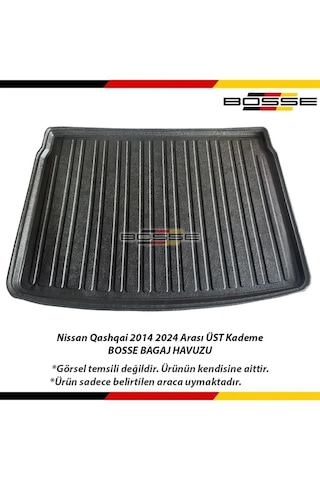 Nissan Qashqai Bagaj Havuzu Tekna Üst Kademe 2014 2024
