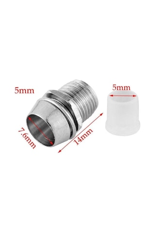 Ic-224 Led Soketi 5mm Metal