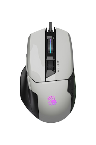 Bloody W70 Max P.Beyaz 10K CPI OPT RGB-UC34 Kablolu Optik Oyuncu Mouse