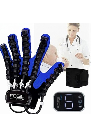 Robotik Egzersiz Eldiveni- Evde Ve Klinik Kullanıma Uygun Sol El
