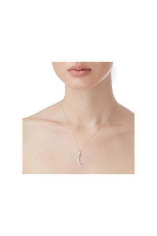 Gülaylar - Altın 14 Ayar Kılıç Kolye N11.31757
