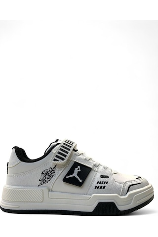 Cool King Beyaz Erkek Çocuk Sneaker Spor Ayakkabı Beyaz