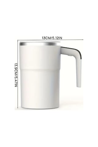 Maxaccess Dijital Termometreli Otomatik Manyetik Karıştırıcı Beyaz Seyahat Bardak Diğer