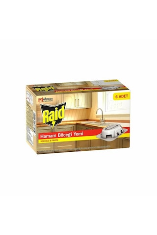 Lunaev Raid 6 Parça Hamam Böcek Yemi Haşere I