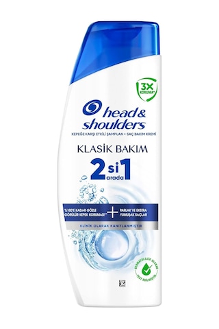 Head &amp Shoulders Klasik Bakım 2'si 1 Arada Kepeğe Karşı Etkili Şampuan 300ml