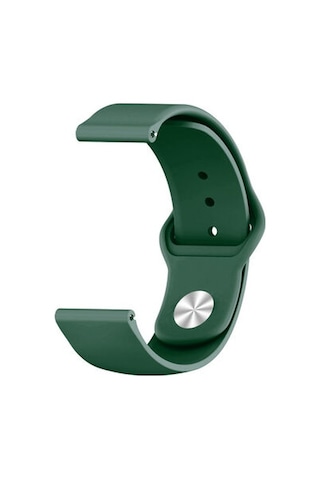 Xiaomi Mi Watch Color Krd-11 22mm Silikon Kordon - Su Yeşil