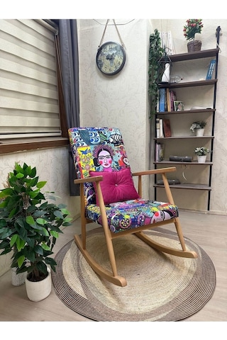 Asedia Trend Naturel Diego Sallanan Sandalye Koltuk