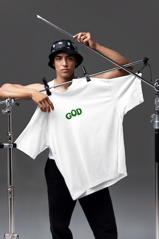 Dijital Baskılı Unisex Tshirt, Günlük Kullanıma Uygun Pamuklu Regular Tshirt Beyaz