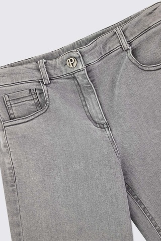 Panço Erkek Çocuk Gri Kot Pantolon 2621bk04010
