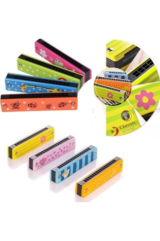 1 Adet Metal Mızıka Çocuk Ses Algı Professional Müzik Aleti