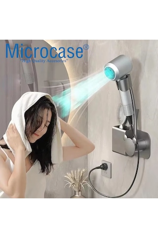 Microcase Ayarlanabilir Saç Kurutma Makinası Askılığı Al5455 Gri