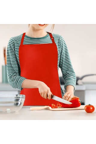 Suntek Magideal Mutfak Önlüğü Şef Restoran Köpek Bakım Turuncu