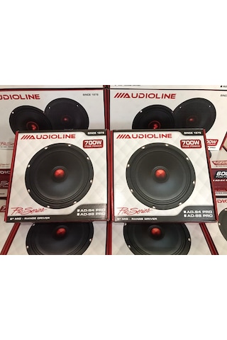 Audioline Ad-84. Ad-88 20 Cm Çifti 1400 Watt 300 Rms Midrange