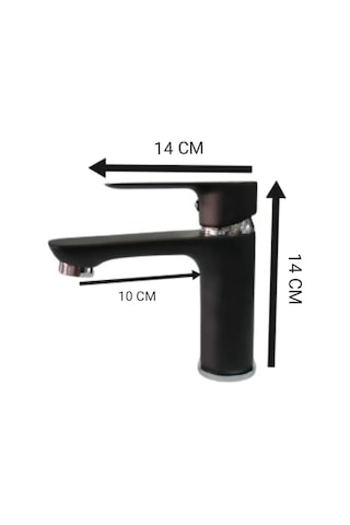 Fleko Lavabo Bataryası Siyah