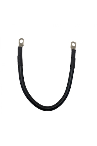 Akü-akü Kablo 25'lik Bakır 30cm Siyah