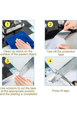 Alüminyum Su Sızdırmaz Yanmaz Bant Diğer