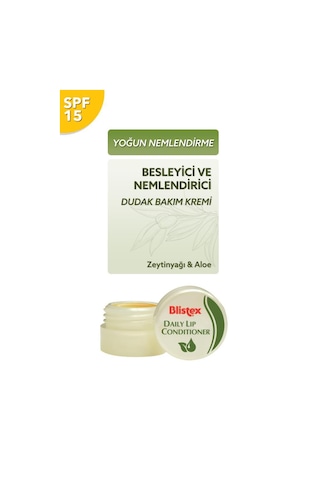 Blistex Kuruyan Dudaklara Yoğun Nemlendirici Günlük Bakım Gkf-15 Daily Lip Conditioner Spf15 7 ML