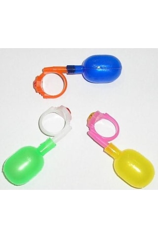 Şaka Yüzüğü Nostaljik Oyuncak 10 Adet Su Fışkırtan Yüzük Sulu Yüz