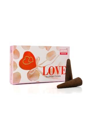 Love Aşk Aromatik Kokulu Konik Tütsü