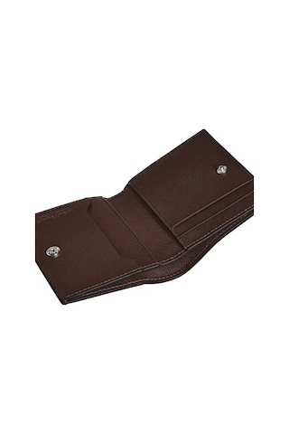 Montblanc Sartorial Deri 4 Bölmeli Mini Cüzdan 222989 Kahverengi