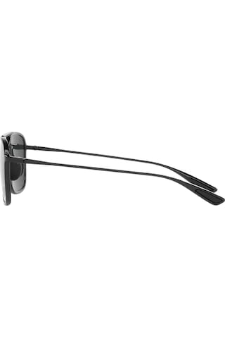 Maui Jim Mj 0447s 001 02 55 Polarize Erkek Pilot Siyah Kemik Güneş Gözlüğü Siyah