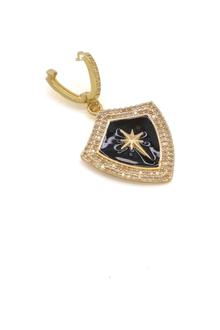 Ajda Charm Çelik Altın Kaplama Kadın Kuzey Yıldızı Model-chr-107 Gold