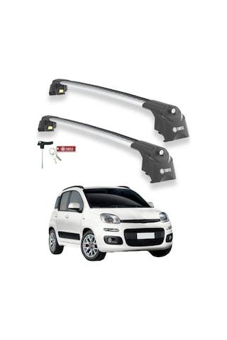 Turtle Fiat Panda 319 2012-2021 Ara Atkı Air2 Gri