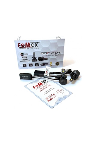H7 Led Xenon Led Headlight Femex Gt Nano Csp Lextar